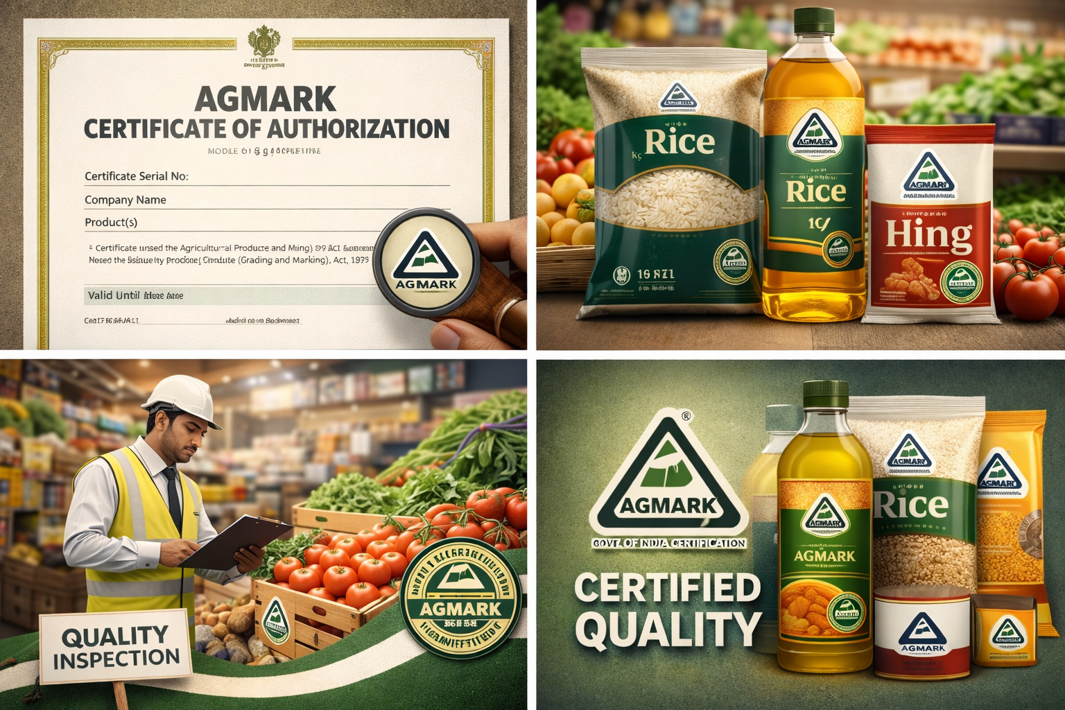 AGMARK Certification - Step 1