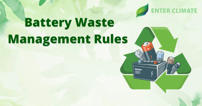 Battery Waste EPR Registration - Step 1