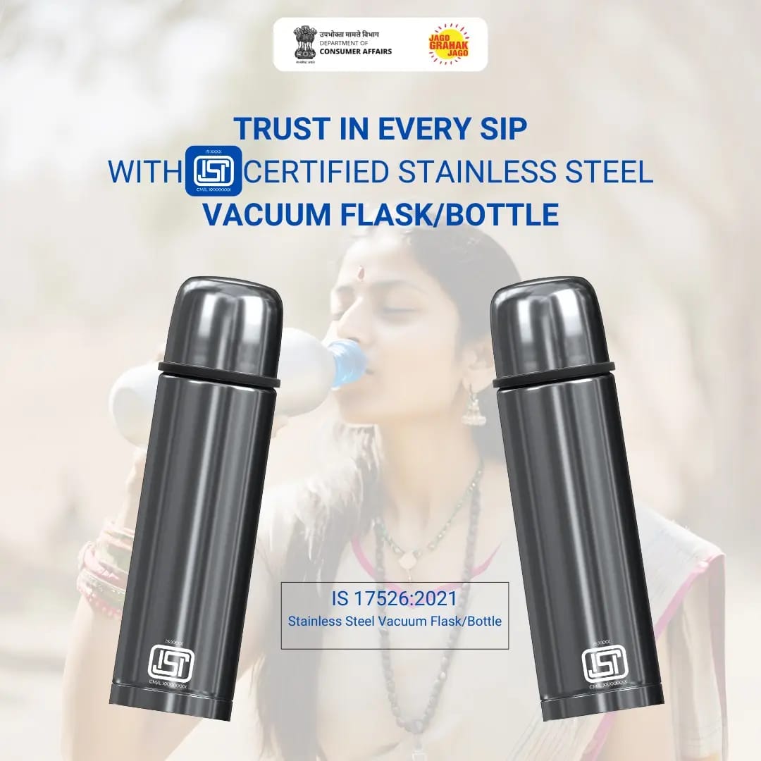 BIS Certification Vaccum Flask Bottle