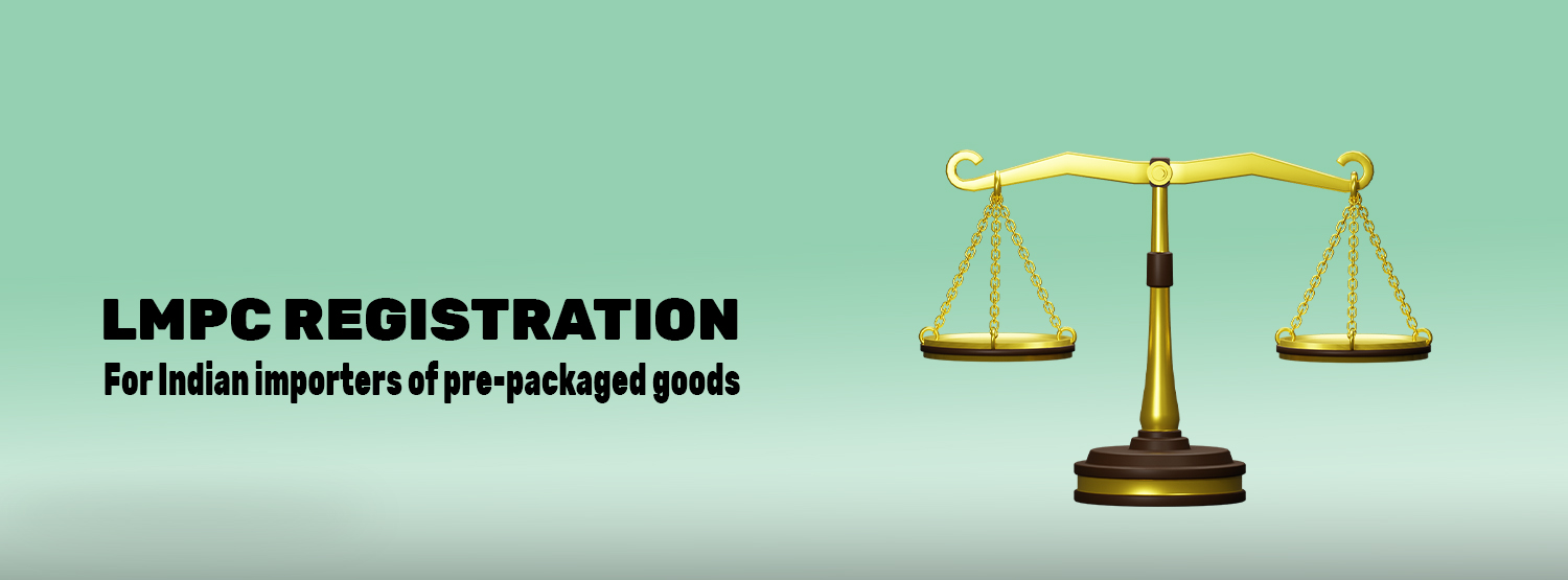 Legal Metrology LMPC Registration - Step 1